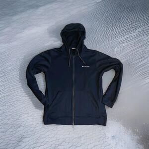 Columbia NWT Mens Tech Trail Shirt Jacket Interchange SMALL BLUE Omni-Shield MAN